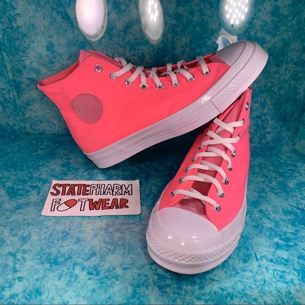 Converse Chuck 70 Hi ‘Concrete Heat’ Men’s High Top Pink Retro Shoes
